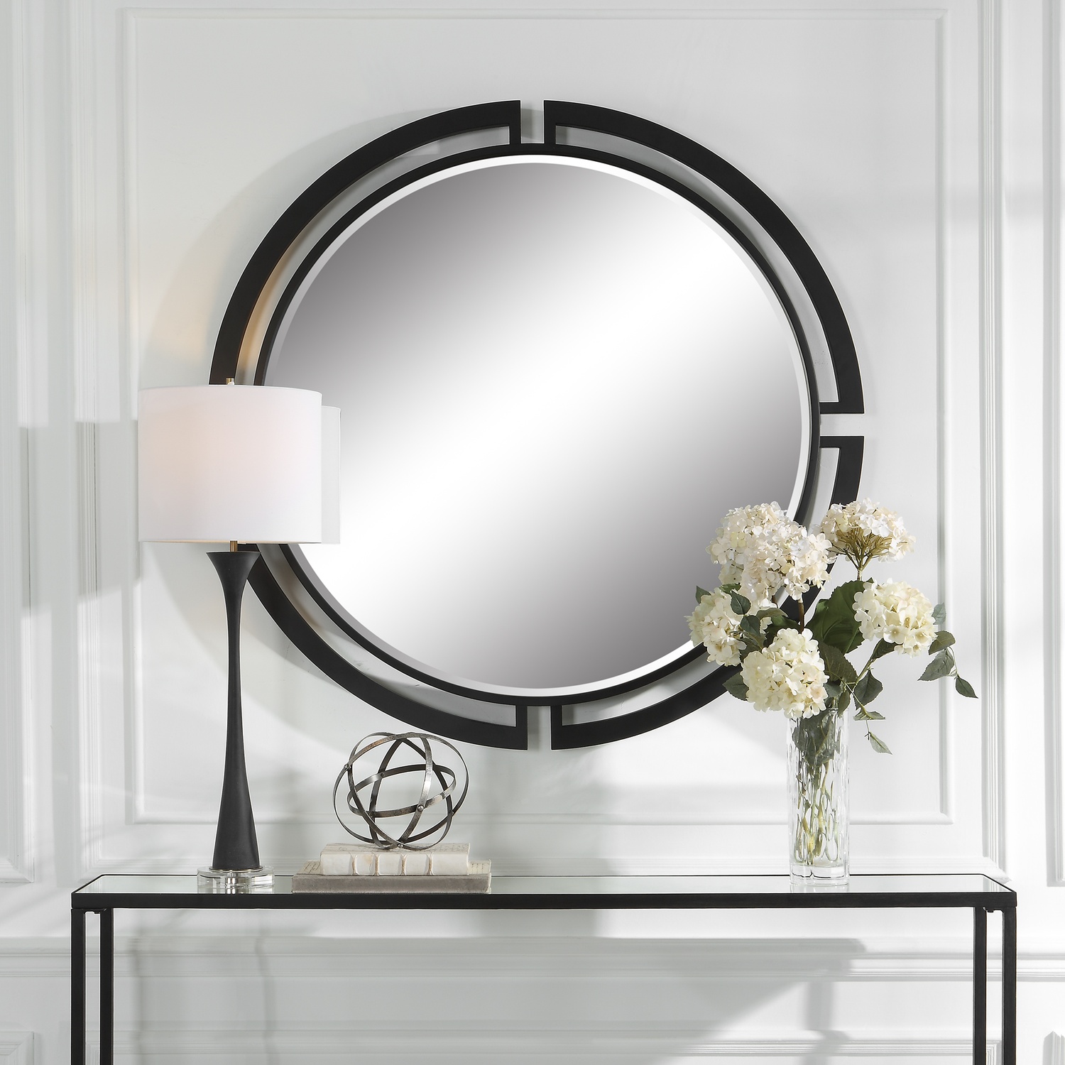 Quadrant-Modern Round Mirror