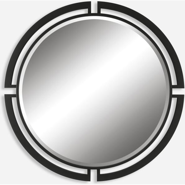 Quadrant-Modern Round Mirror