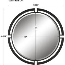 Quadrant-Modern Round Mirror