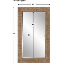 Ranahan-Rustic Farmhouse Mirror