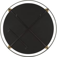 Radius-Round Bronze Iron Mirror