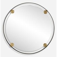 Radius-Round Bronze Iron Mirror
