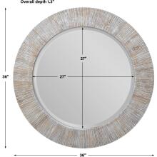 Repose-Round Mirror