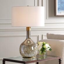 Rhine-Brown Glass Table Lamp