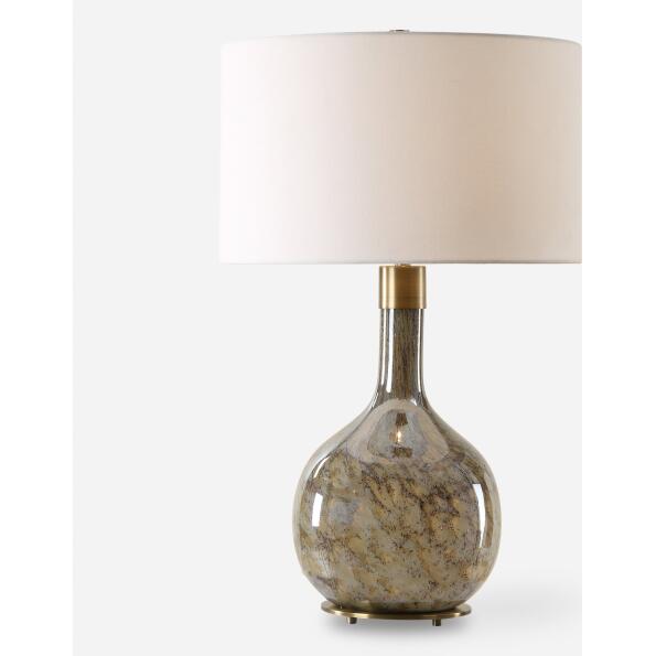 Rhine-Brown Glass Table Lamp