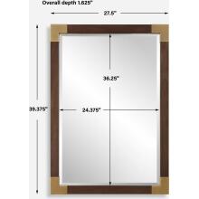 Rhea-Walnut Mirror