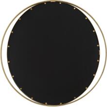 Rhodes-Gold Round Mirror