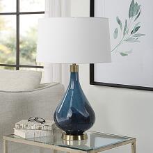 Riviera-Art Glass Table Lamp