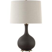 Rimini-Black Glaze Table Lamp