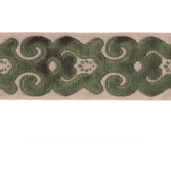 Rl-Sawyer Tape/Green - Tape Trim - Woodlands