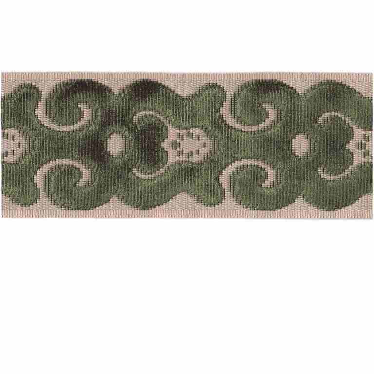 Rl-Sawyer Tape/Green - Tape Trim - Woodlands