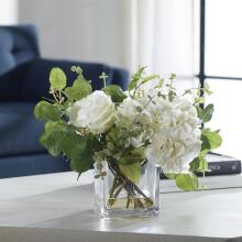 Rosewood-Artificial Flowers / Centerpiece