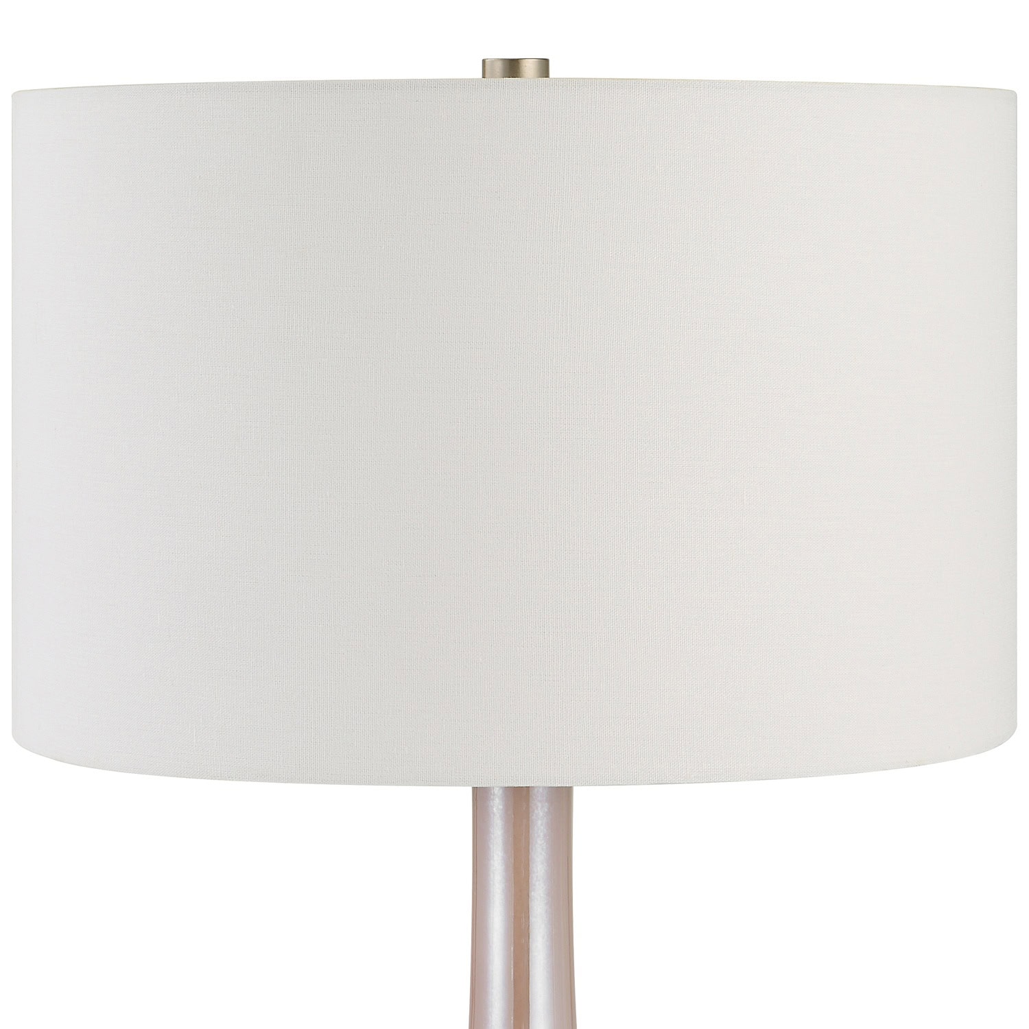 Rosa-Pink Glass Table Lamp
