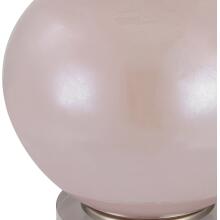 Rosa-Pink Glass Table Lamp