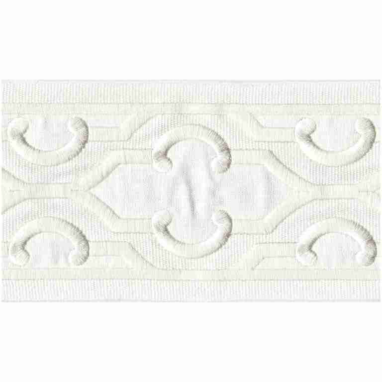 Roxi Tape/White - Tape Trim - Woodlands
