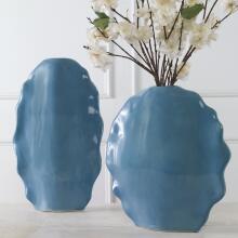 Ruffled Feathers-Vases Urns & Finials