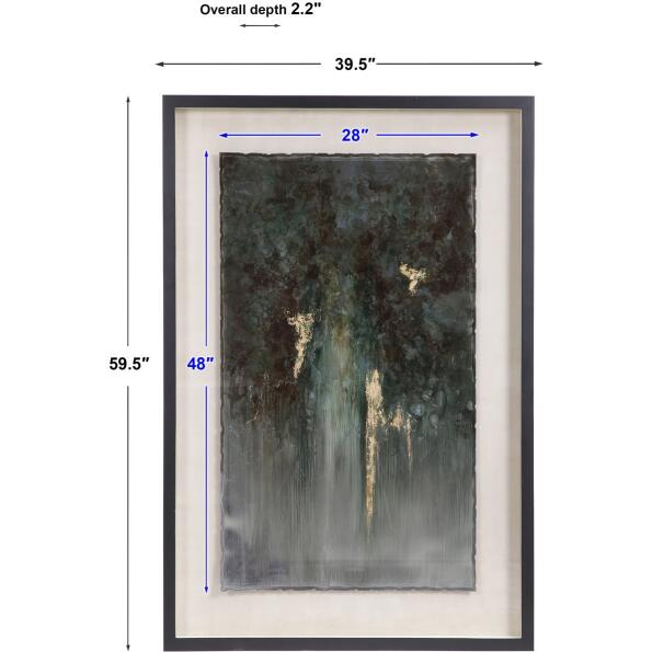 Rustic Patina Grande Abstract Art