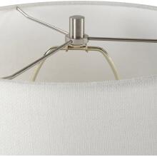 Rupture-Aged Ivory Table Lamp