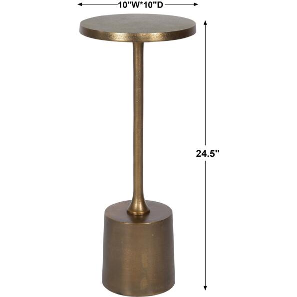 Sanaga Drink Table Gold