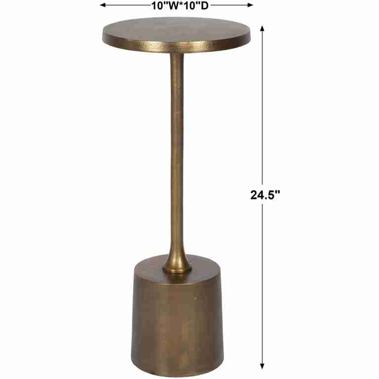 Sanaga Drink Table Gold