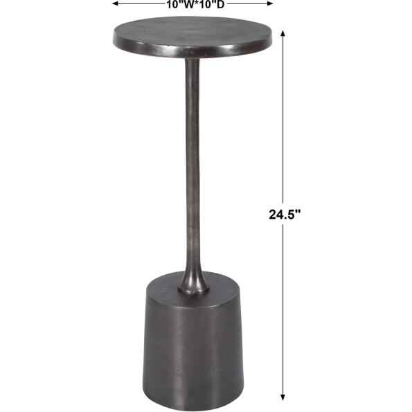 Sanaga Drink Table Nickel