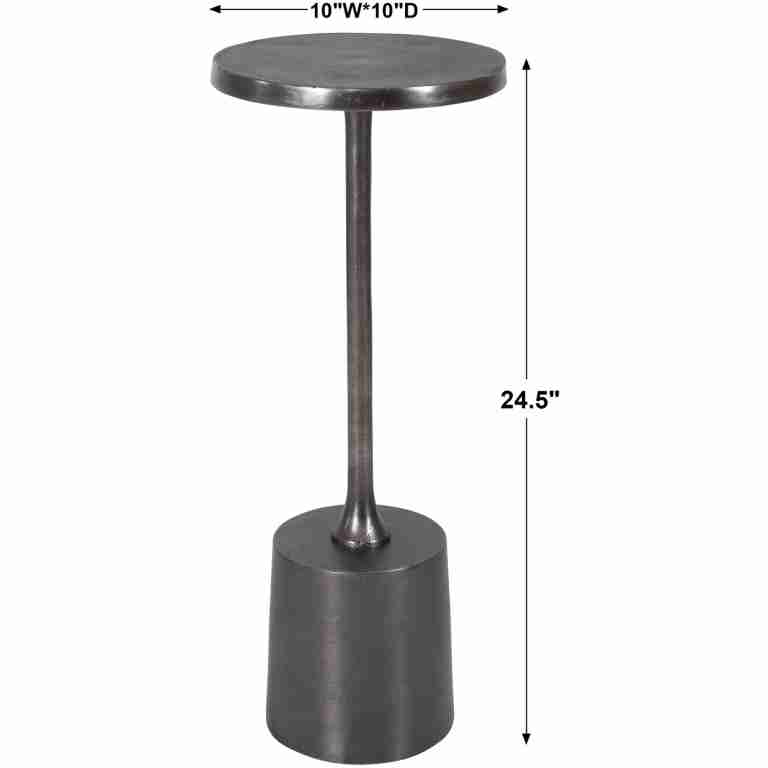 Sanaga Drink Table Nickel