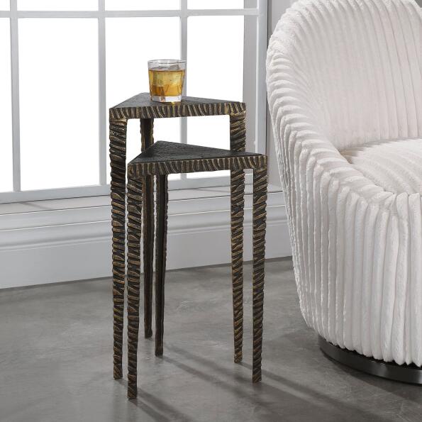 Samiria Triangular Accent Tables