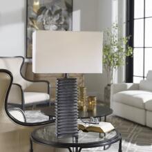 Sanderson-Metallic Charcoal Table Lamp