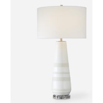 Santino-White Table Lamp