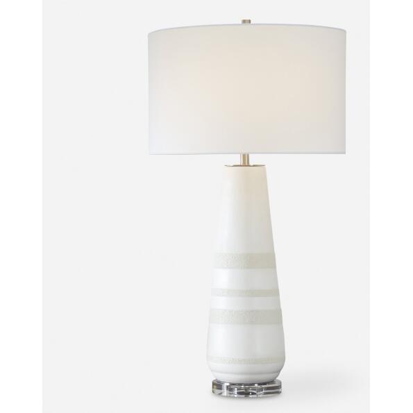 Santino-White Table Lamp