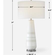 Santino-White Table Lamp