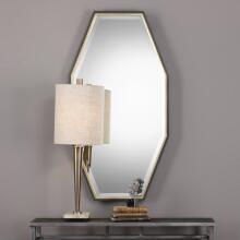 Savion-Gold Octagon Mirror