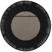 Sailor’s Knot-Black Small Round Mirror