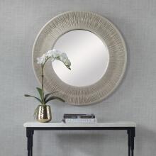 Sailor’s Knot-White Small Round Mirror
