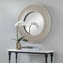Sailor’s Knot-White Small Round Mirror
