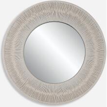 Sailor’s Knot-White Small Round Mirror