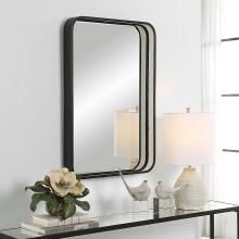 Santa-Curved Rectangle Mirror