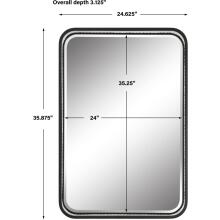 Santa-Curved Rectangle Mirror