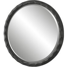 Scalloped-Round Mirror