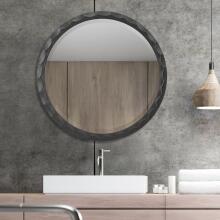 Scalloped-Round Mirror
