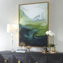 Serene Green-Abstract Art