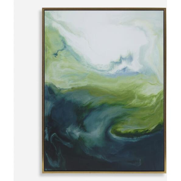 Serene Green-Abstract Art