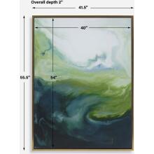 Serene Green-Abstract Art