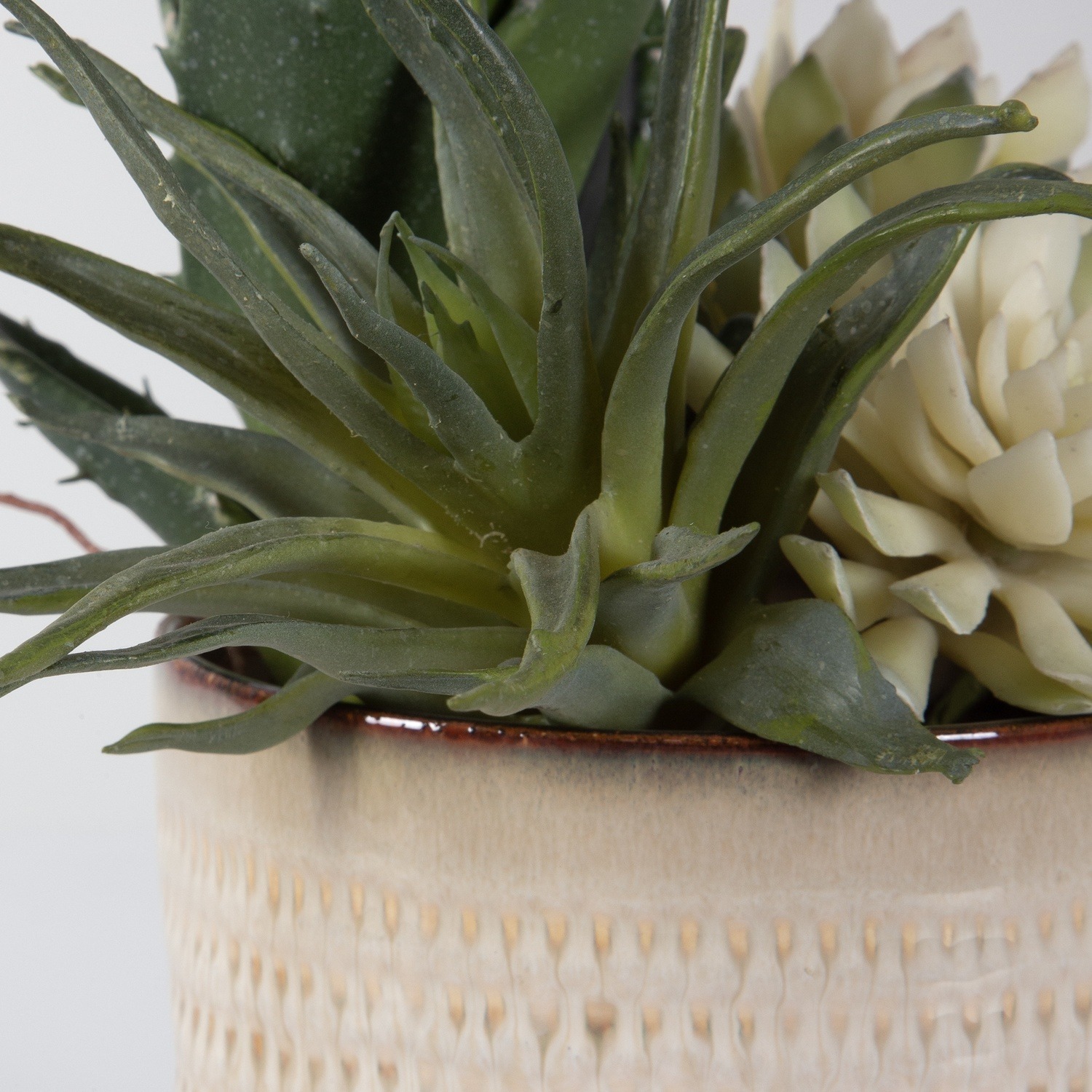 Seaside Succulents-Artificial Flowers / Centerpiece