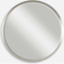 Serenza-Round Silver Mirrors