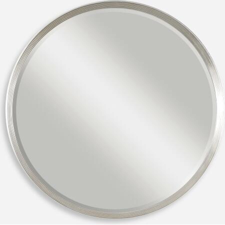 Serenza-Round Silver Mirrors