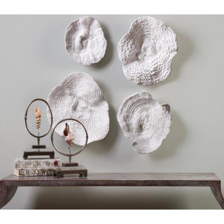 Uttermost Sea Coral Wall Art S/4