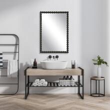 Serna-Black Vanity Mirror