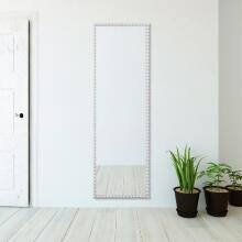 Serna-White Tall Mirror