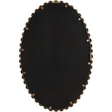 Serna-Gold Oval Mirror